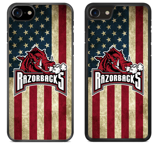 Arkansas Razorbacks Flag iPhone SE 2020 | iPhone SE 2022 Case