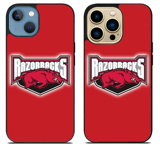 Arkansas Razorbacks Red Logo iPhone 14 | 14 Plus | 14 Pro | 14 Pro Max Case