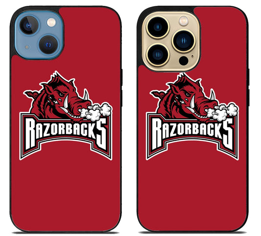 Arkansas Razorbacks Red iPhone 14 | 14 Plus | 14 Pro | 14 Pro Max Case