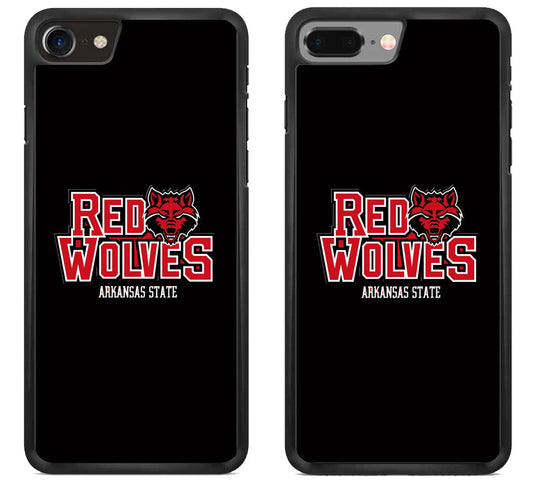 Arkansas State Red Wolves Black iPhone 8 | iPhone 8 Plus Case