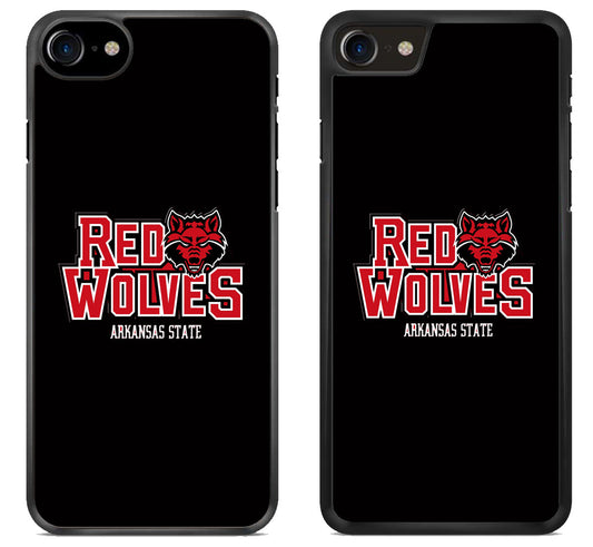 Arkansas State Red Wolves Black iPhone SE 2020 | iPhone SE 2022 Case