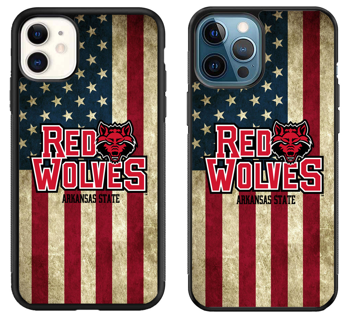 Arkansas State Red Wolves Flag iPhone 11 | 11 Pro | 11 Pro Max Case