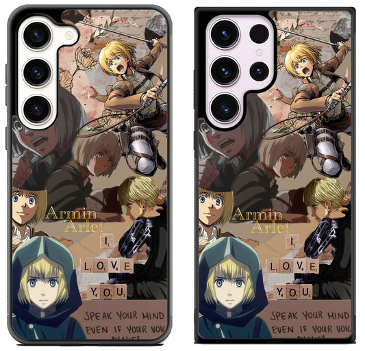 Armin Arlert Attack on Titan Cool Samsung Galaxy S23 | S23+ | S23 Ultra Case