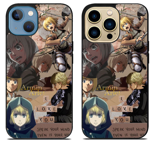 Armin Arlert Attack on Titan Cool iPhone 14 | 14 Plus | 14 Pro | 14 Pro Max Case