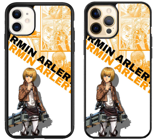 Armin Arlert Attack on Titan Cover iPhone 12 | 12 Mini | 12 Pro | 12 Pro Max Case