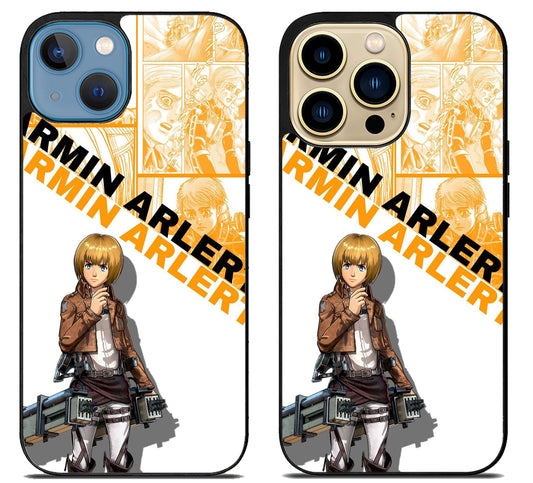 Armin Arlert Attack on Titan Cover iPhone 14 | 14 Plus | 14 Pro | 14 Pro Max Case