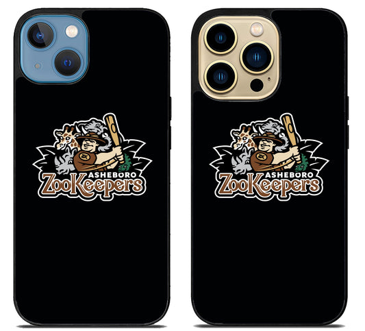 Asheboro ZooKeepers Black iPhone 14 | 14 Plus | 14 Pro | 14 Pro Max Case