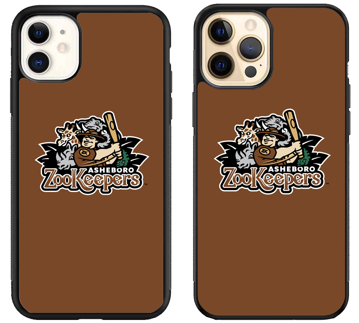 Asheboro ZooKeepers Logo iPhone 12 | 12 Mini | 12 Pro | 12 Pro Max Case