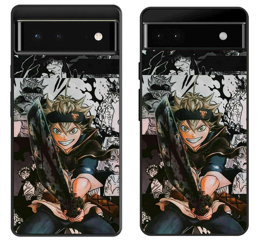 Asta Black Clover Collage Google Pixel 6 | 6A | 6 Pro Case