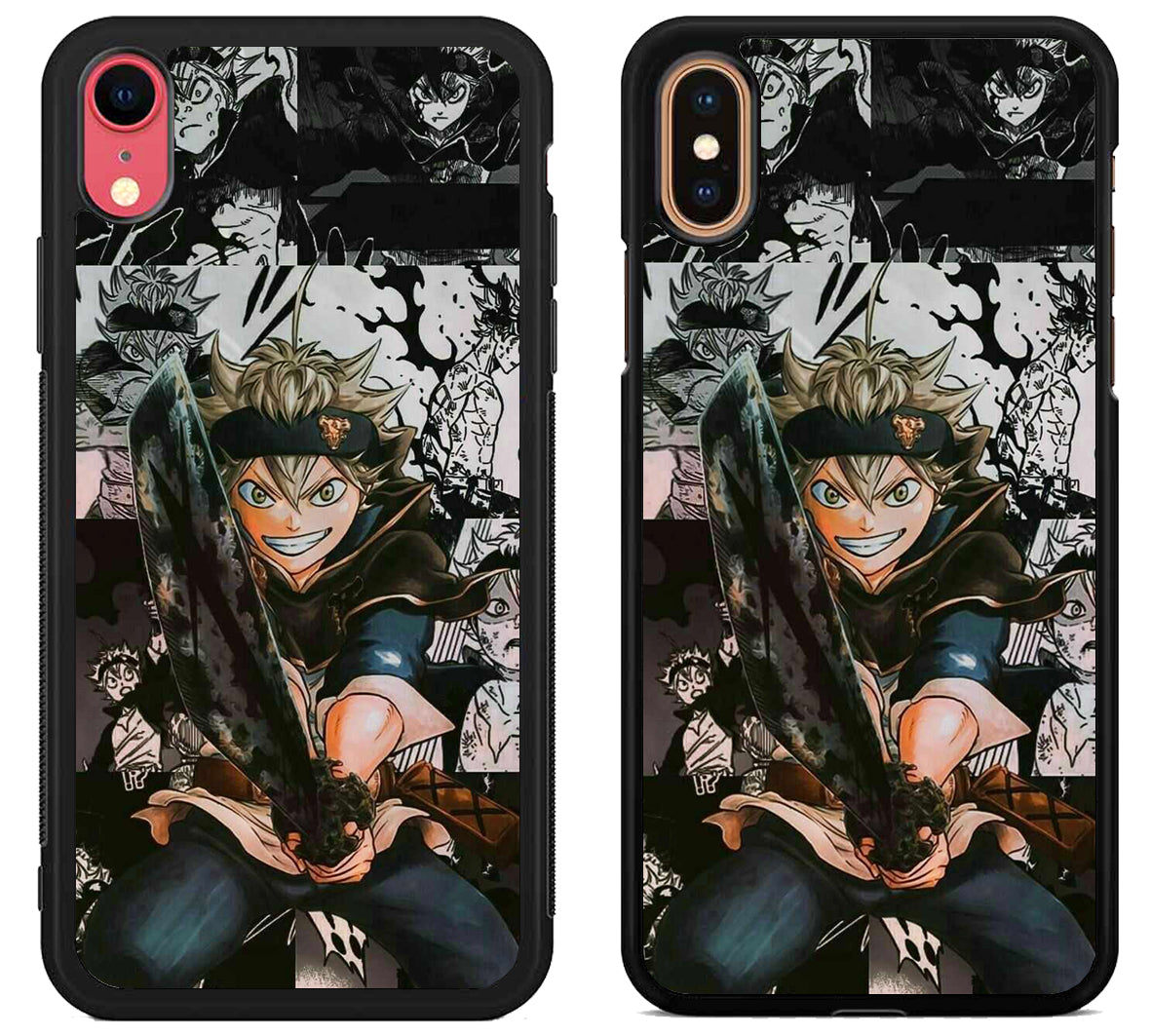 Asta Black Clover Collage iPhone X | Xs | Xr | Xs Max Case
