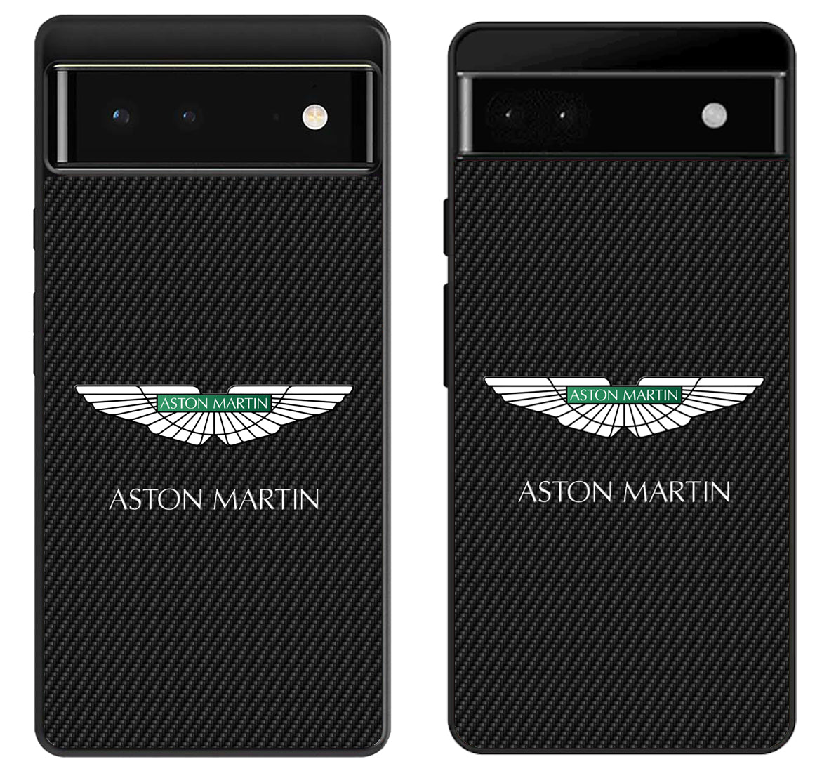 Aston Martin Black Carbon Google Pixel 6 | 6A | 6 Pro Case