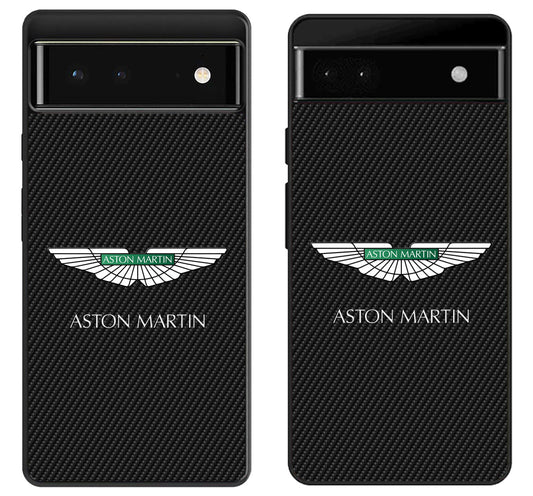 Aston Martin Black Carbon Google Pixel 6 | 6A | 6 Pro Case