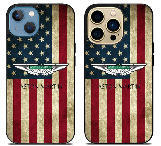 Aston Martin Logo Flag iPhone 14 | 14 Plus | 14 Pro | 14 Pro Max Case