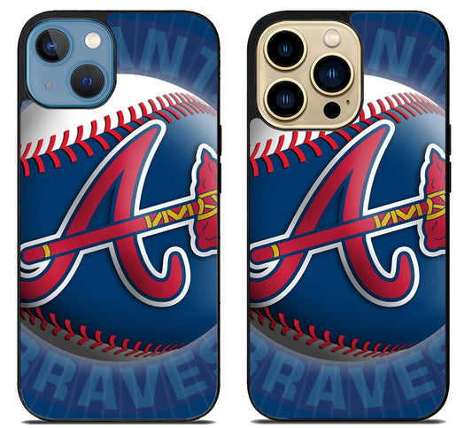 Atlanta Braves Background iPhone 14 | 14 Plus | 14 Pro | 14 Pro Max Case