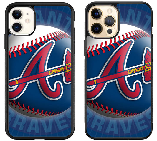 Atlanta Braves Background iPhone 12 | 12 Mini | 12 Pro | 12 Pro Max