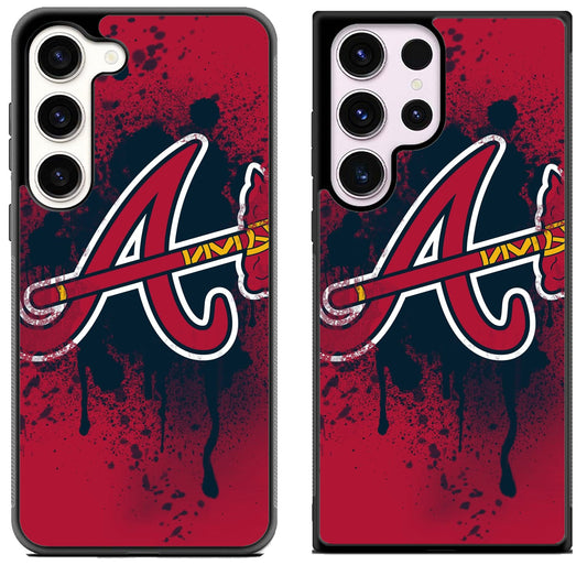 Atlanta Braves Logo Cool Samsung Galaxy S23 I S23+ I S23 Ultra Case