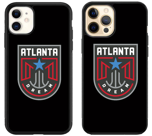 Atlanta Dream Black iPhone 12 | 12 Mini | 12 Pro | 12 Pro Max Case