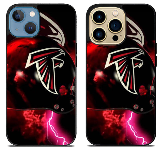 Atlanta Falcons Logo Cover iPhone 14 | 14 Plus | 14 Pro | 14 Pro Max Case