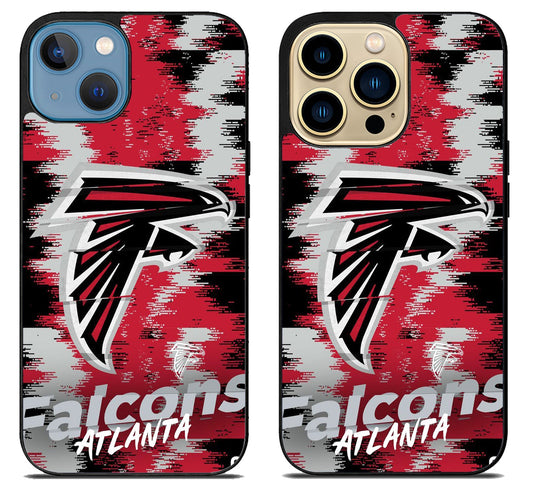 Atlanta Falcons Colorfull iPhone 14 | 14 Plus | 14 Pro | 14 Pro Max Case