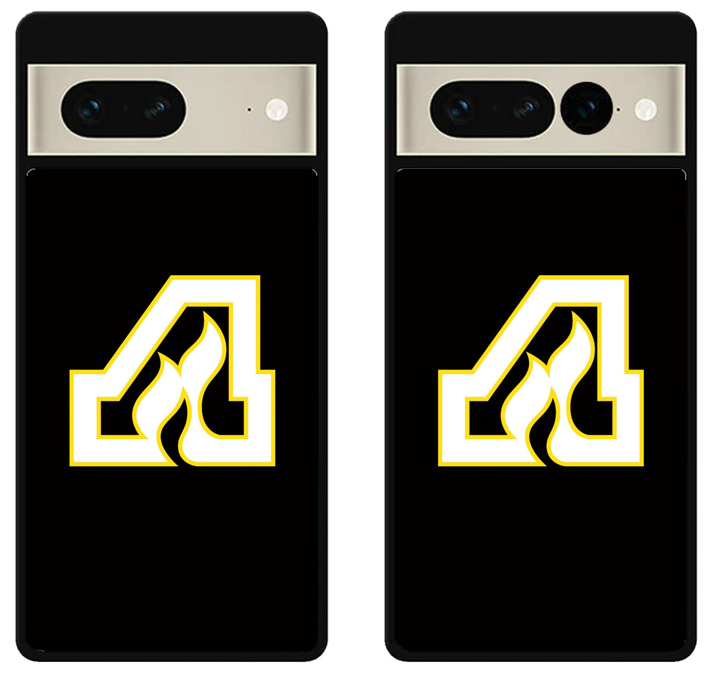 Atlanta Flames Black Google Pixel 7 | 7 Pro Case