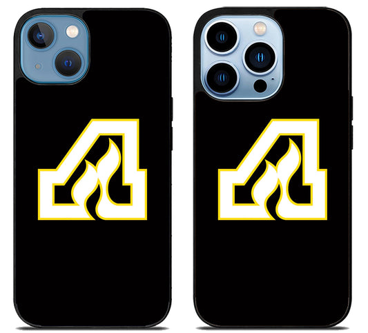 Atlanta Flames Black iPhone 13 | 13 Mini | 13 Pro | 13 Pro Max Case