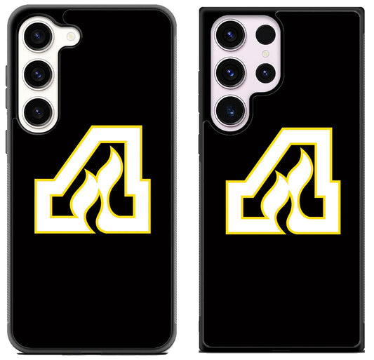 Atlanta Flames Black Samsung Galaxy S23 | S23+ | S23 Ultra Case