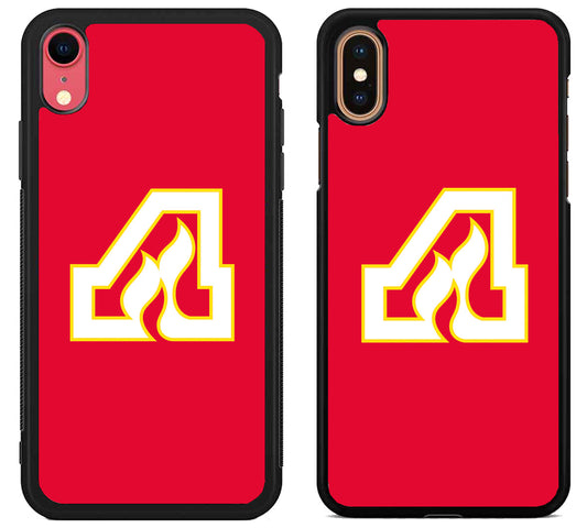 Atlanta Flames Red iPhone X | Xs | Xr | Xs Max Case