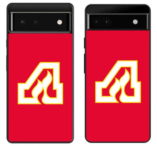 Atlanta Flames Red Google Pixel 6 | 6A | 6 Pro Case