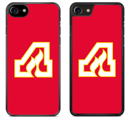 Atlanta Flames Red iPhone SE 2020 | iPhone SE 2022 Case
