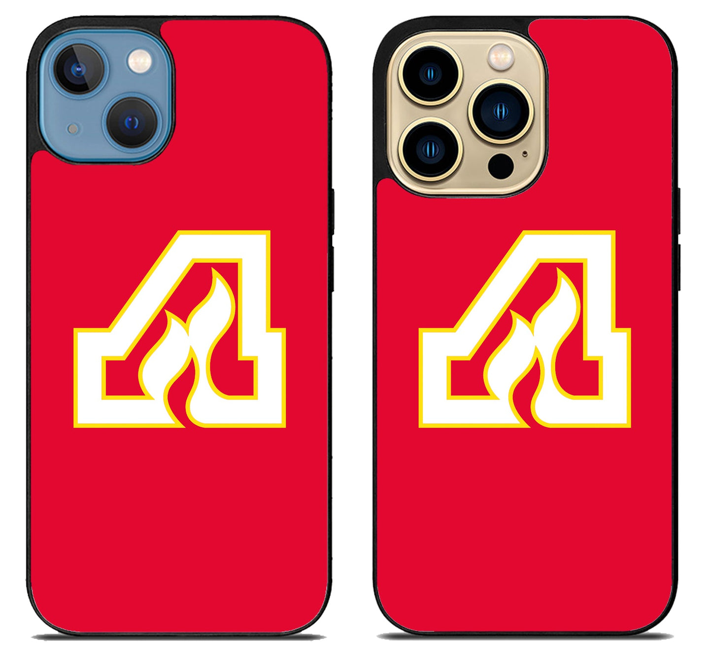 Atlanta Flames Red iPhone 14 | 14 Plus | 14 Pro | 14 Pro Max Case