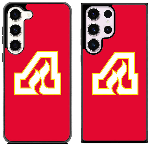 Atlanta Flames Red Samsung Galaxy S23 | S23+ | S23 Ultra Case