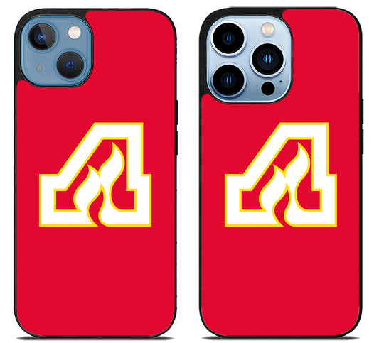 Atlanta Flames Red iPhone 13 | 13 Mini | 13 Pro | 13 Pro Max Case