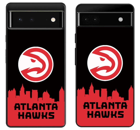 Atlanta Hawks Logo Google Pixel 6 | 6A | 6 Pro Case