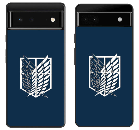 Attack on Titan Logo Google Pixel 6 | 6A | 6 Pro Case