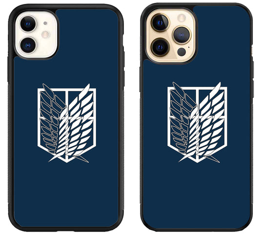 Attack on Titan Logo iPhone 12 | 12 Mini | 12 Pro | 12 Pro Max Case