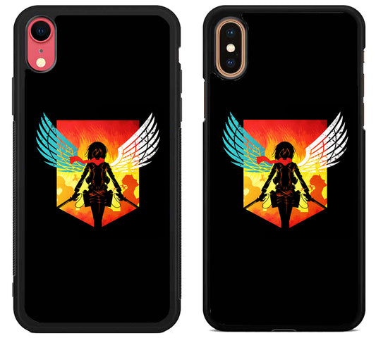 Attack on Titan Singeki No Kyojin iPhone X | Xs | Xr | Xs Max Case
