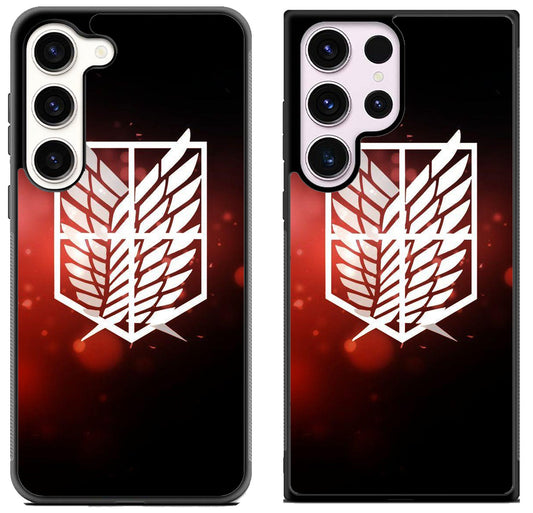 Attack on titan Logo Samsung Galaxy S23 I S23+ I S23 Ultra Case