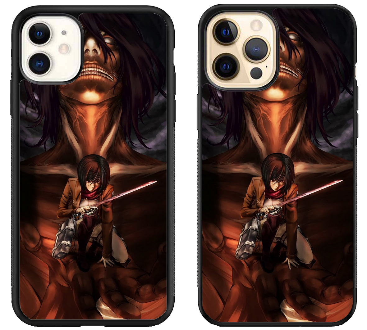 Attack on titan Mikasa iPhone 12 | 12 Mini | 12 Pro | 12 Pro Max