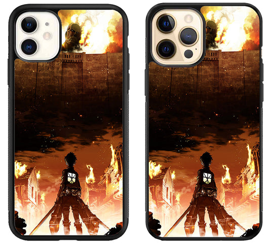 Attack on titan iPhone 12 | 12 Mini | 12 Pro | 12 Pro Max