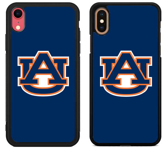 Auburn Tigers Logo Blue iPhone X | XS | XR | XS Max Case