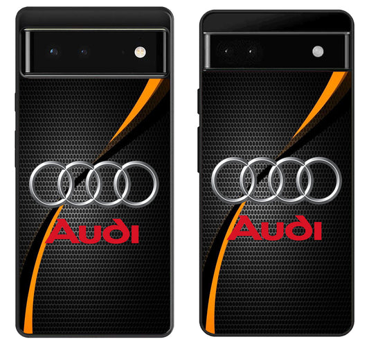 Audi Logo Carbon Google Pixel 6 | 6A | 6 Pro Case