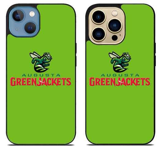 Augusta GreenJackets Logo iPhone 14 | 14 Plus | 14 Pro | 14 Pro Max Case