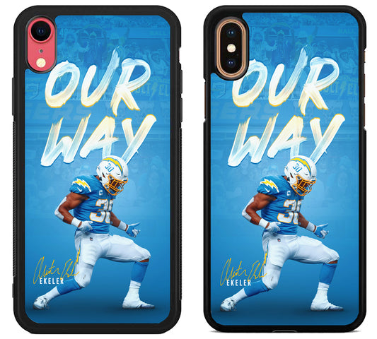 Austin Ekeler Los Angeles Chargers iPhone X | XS | XR | XS Max Case