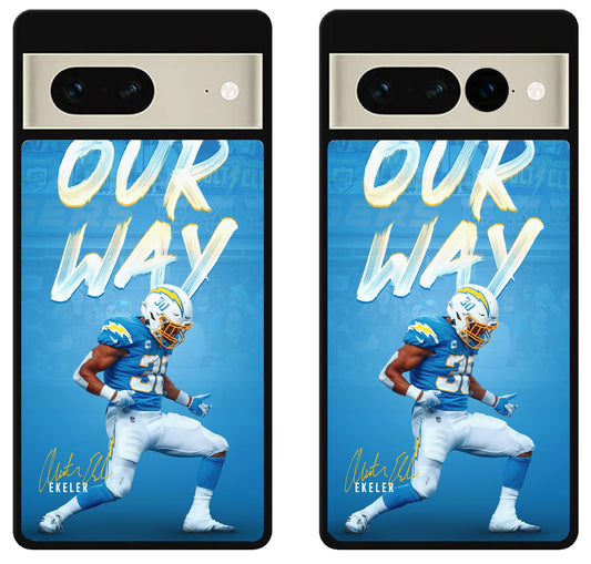 Austin Ekeler Los Angeles Chargers Google Pixel 7 | 7 Pro Case