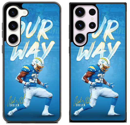 Austin Ekeler Los Angeles Chargers Samsung Galaxy S23 I S23+ I S23 Ultra Case