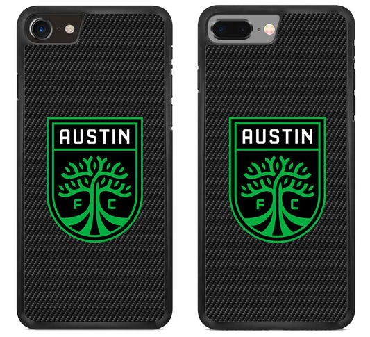 Austin FC Black Carbon iPhone 8 | iPhone 8 Plus Case