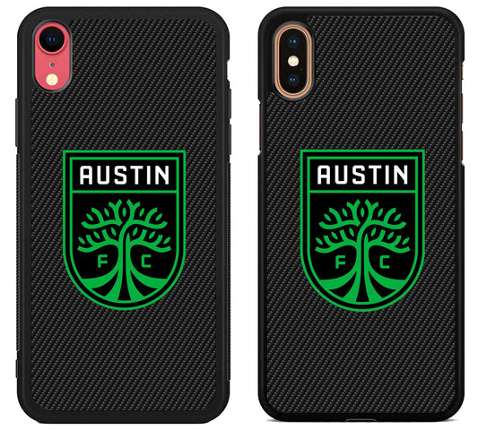 Austin FC Black Carbon iPhone X | XS | XR | XS Max Case