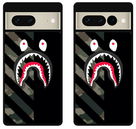BAPE Camo Black Google Pixel 7 | 7 Pro Case