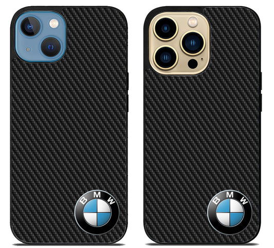 BMW Carbon Minimalist iPhone 14 | 14 Plus | 14 Pro | 14 Pro Max Case