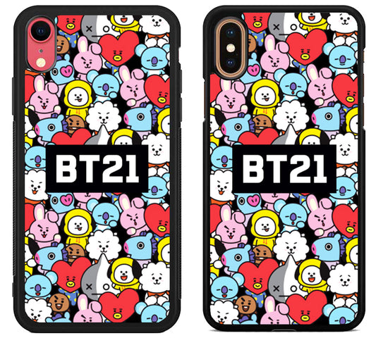 BTS BT21 Character iPhone X | XS | XR | XS Max Case